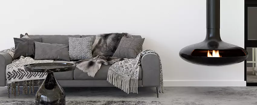 Circular Hanging Fireplace Installation Services in Hybla Valley, VA