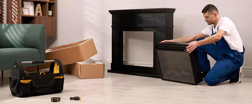 Old Rusted Metal Fireplace Repair And Replacement in Hybla Valley, VA